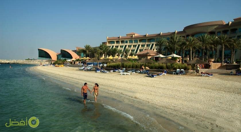 فندق شاطئ الراحة من افضل فنادق جزيرة ياس في أبو ظبي
