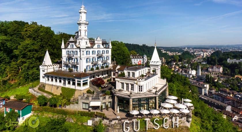 شاتو غيتش من افضل الفنادق في لوزيرن سويسرا