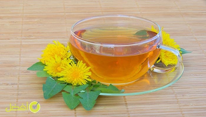 شاي الهندباء علاج سريع للامساك بالاعشاب