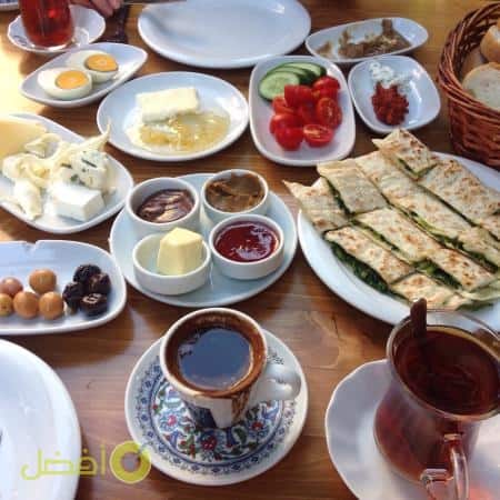 مطعم كوك بوك cookbook اجمل افطار في اسطنبول