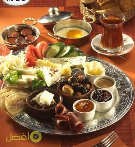 الفطور في حديقة الليمون اسطنبول افضل فطور مطل على البسفور