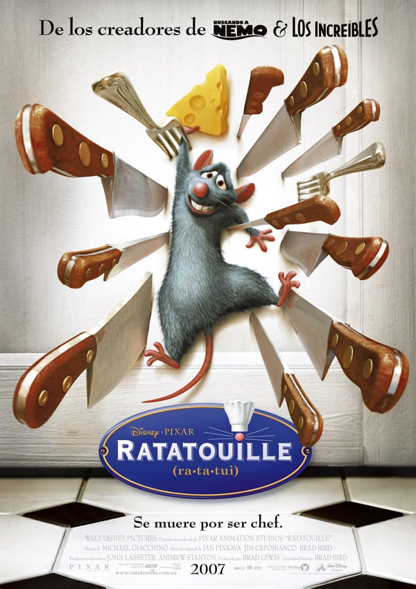الفأر الطباخ (Ratatouille)