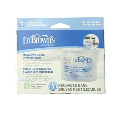 دكتور براون Dr. Brown’s Microwave Sterilizer Bags افضل جهاز تعقيم الرضاعات