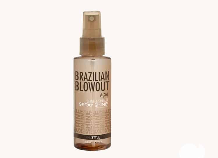 الزيت البرازيلي Açai Shine وShield Spray Shine للشعر الكثيف