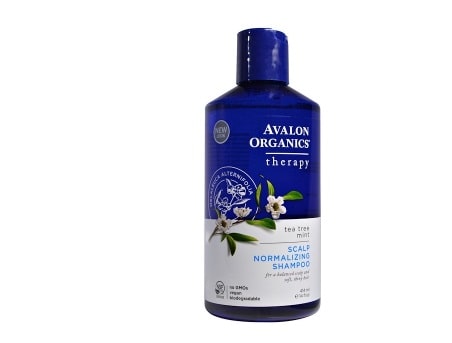 Avalon Organics, شامبو لإنعاش فروة الرأس، العلاج بالنعناع وشجر الشاي