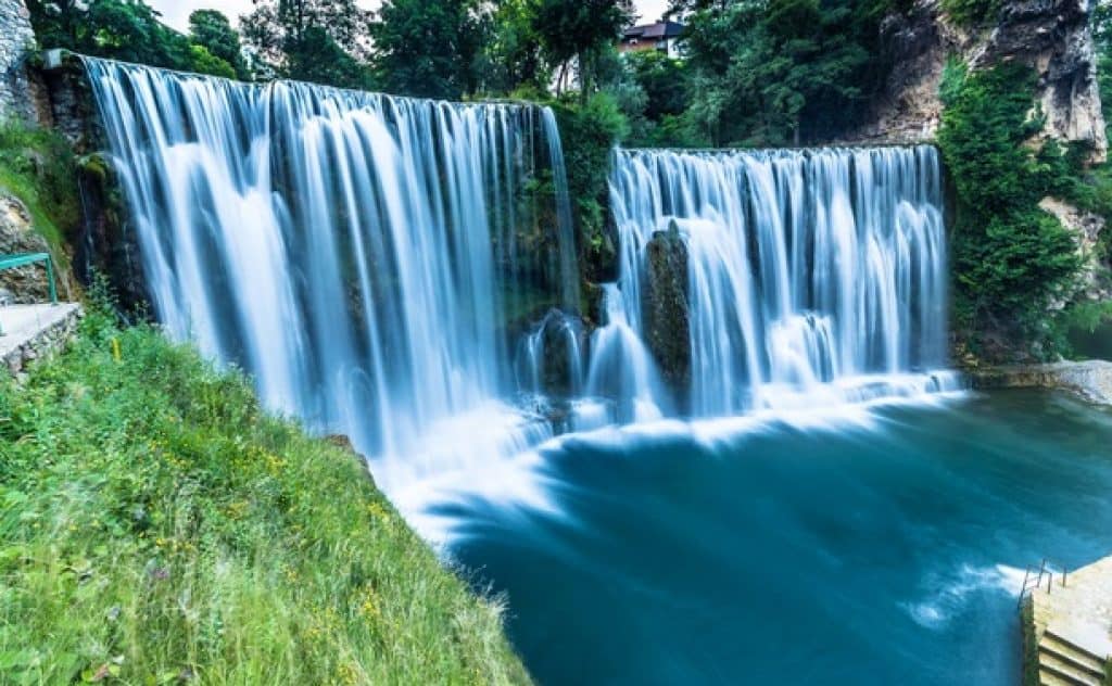 شلال بليفا Pliva Waterfall