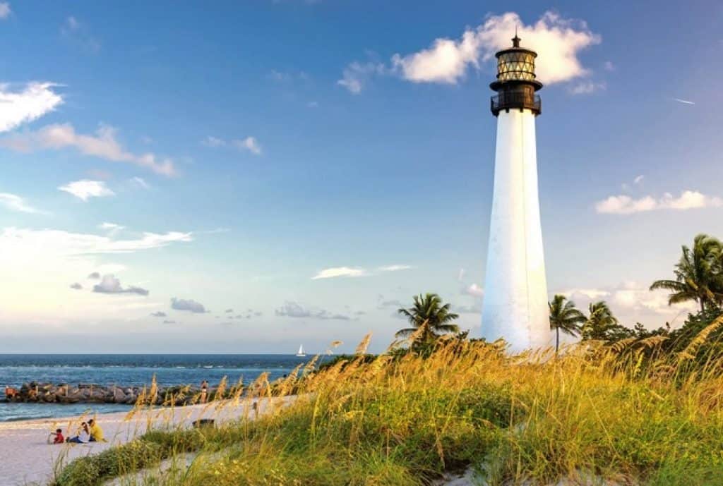 منتزه بيل باجز كيب فلوريدا Bill Baggs Cape Florida Park أفضل الشواطئ في فلوريدا