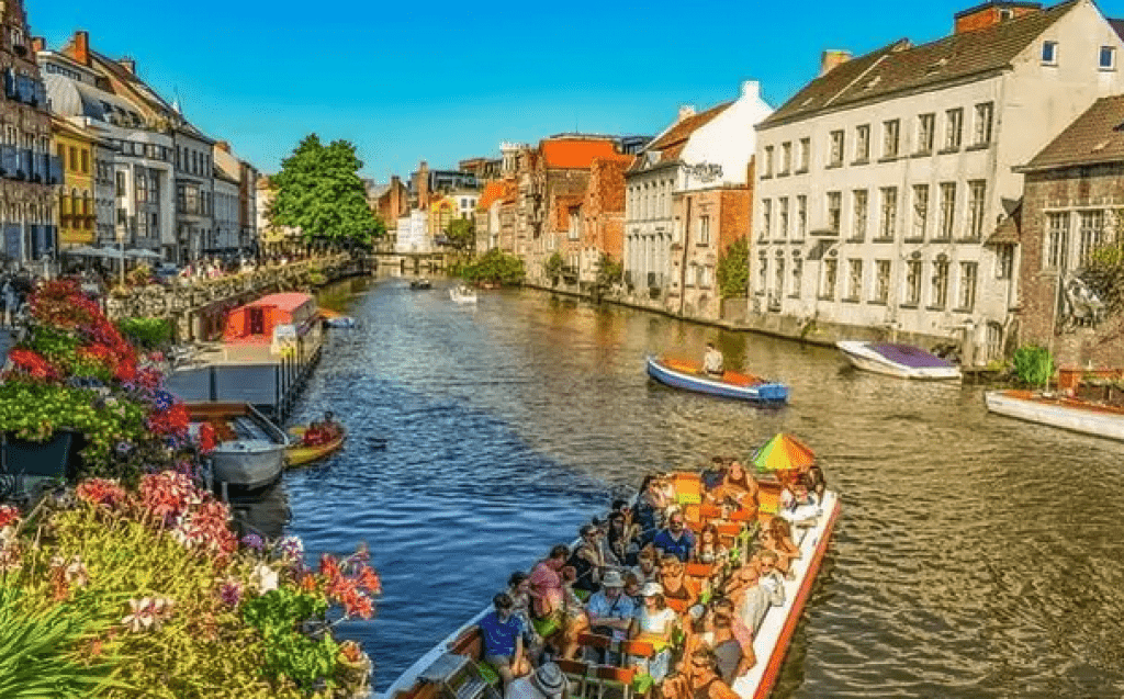 غينت – بلجيكا Ghent أفضل اماكن السفر في يوليو