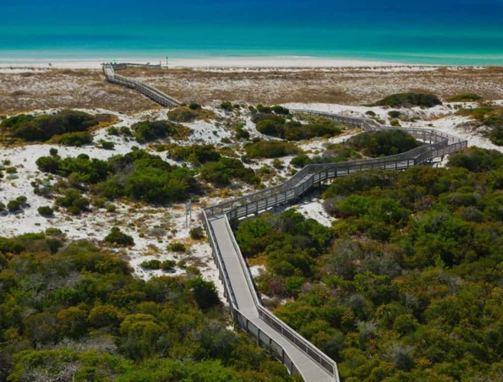 منتزه شاطئ هندرسون الوطني- ديستين Henderson Beach State Park أفضل الشواطئ في فلوريدا