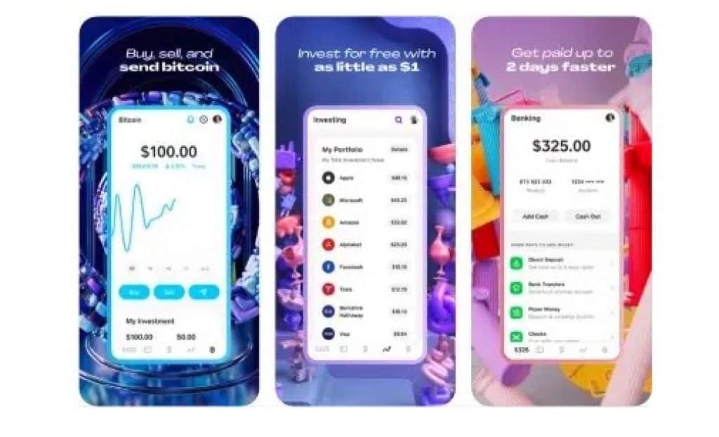 تطبيق كاش Cash App من افضل تطبيقات العملات الرقمية