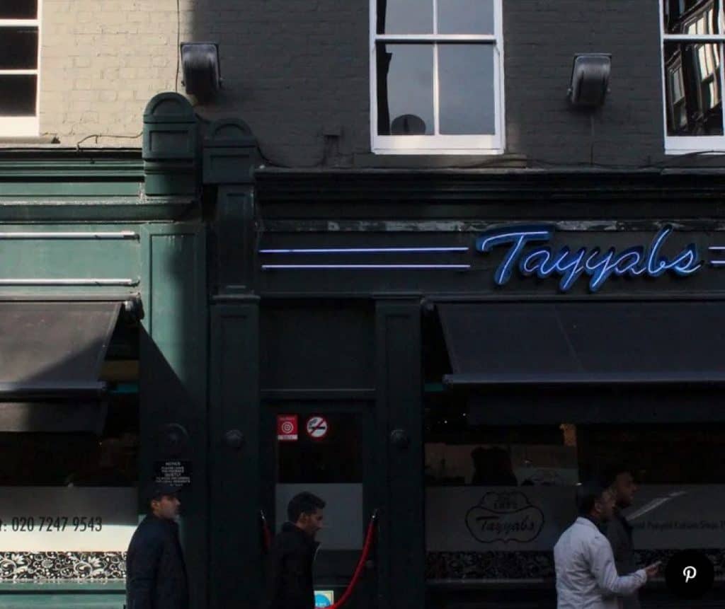 مطعم طيّاب tayyabs افضل مطاعم هندية في لندن