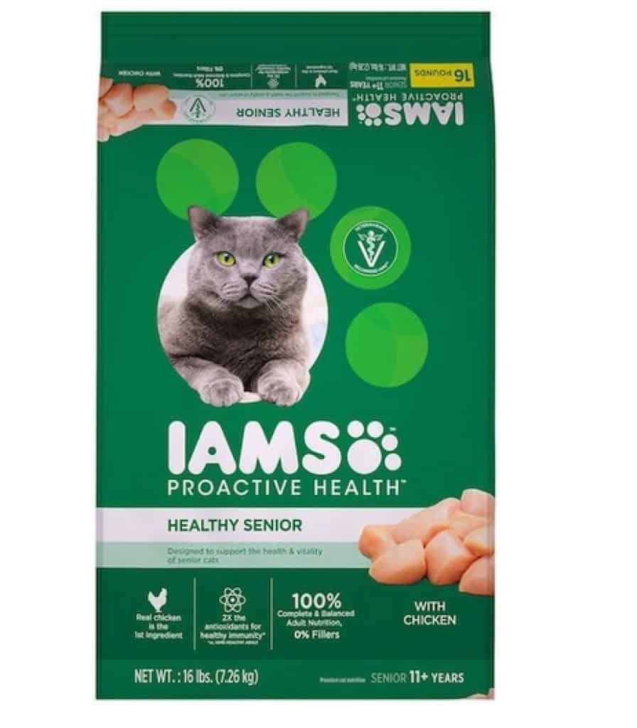 افضل دراي فود للقطط Iams ProActive Health Senior Cat افضل دراي فود للقطط طعام صحي