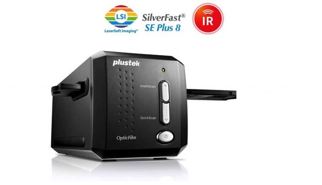 Plustek 35mm Film & Slide Scanner - OpticFilm 8200i SE افضل جهاز تحميض الصور القديمة