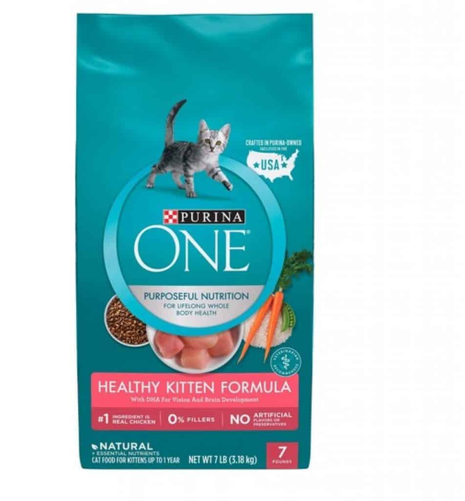 Purina One Healthy Kitten Formula افضل دراي فود للقطط طعام صحي