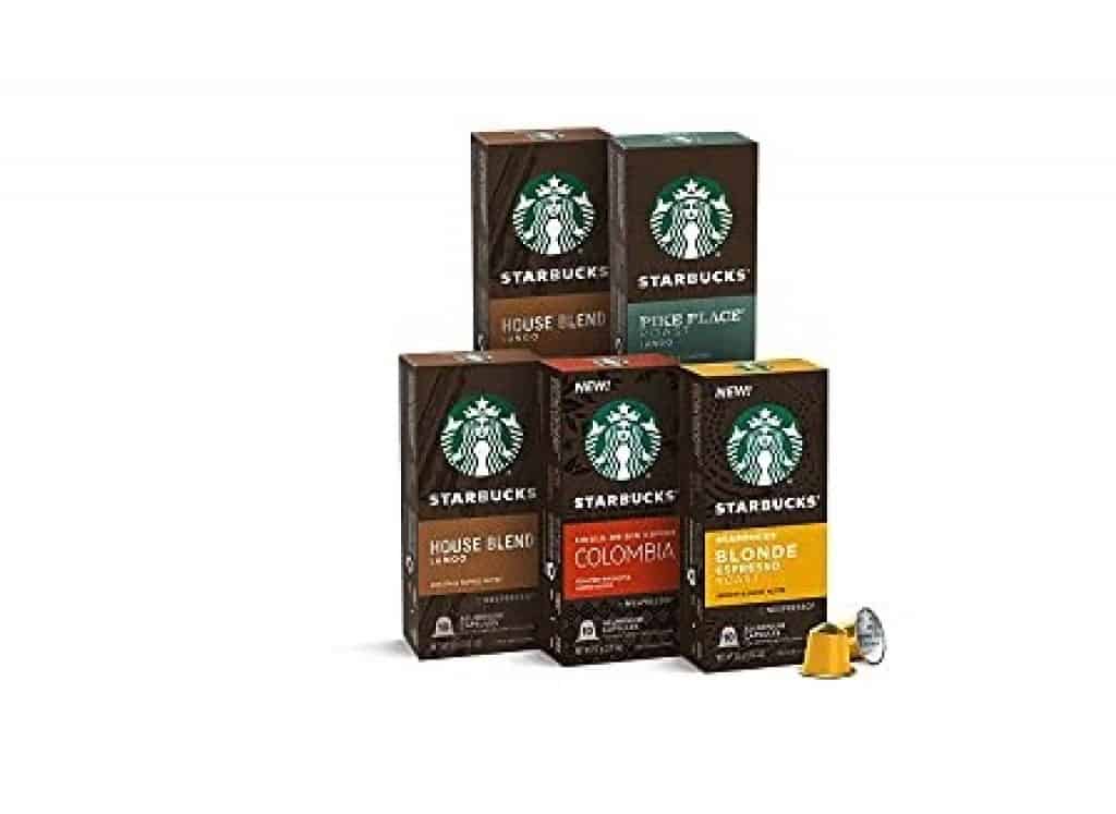 Starbucks by Nespresso, Mild Variety Pack أفضل أنواع كبسولات ستاربکس