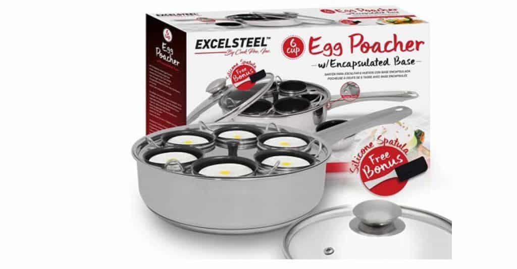 جهاز إكسل ستيل ExcelSteel افضل جهاز سلق البيض الكهربائي