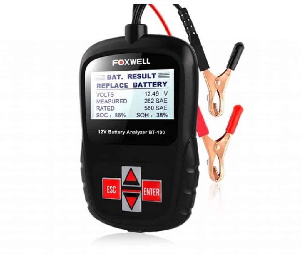 جهاز FOXWELL BT100 6V / 12V افضل جهاز فحص بطارية السيارة