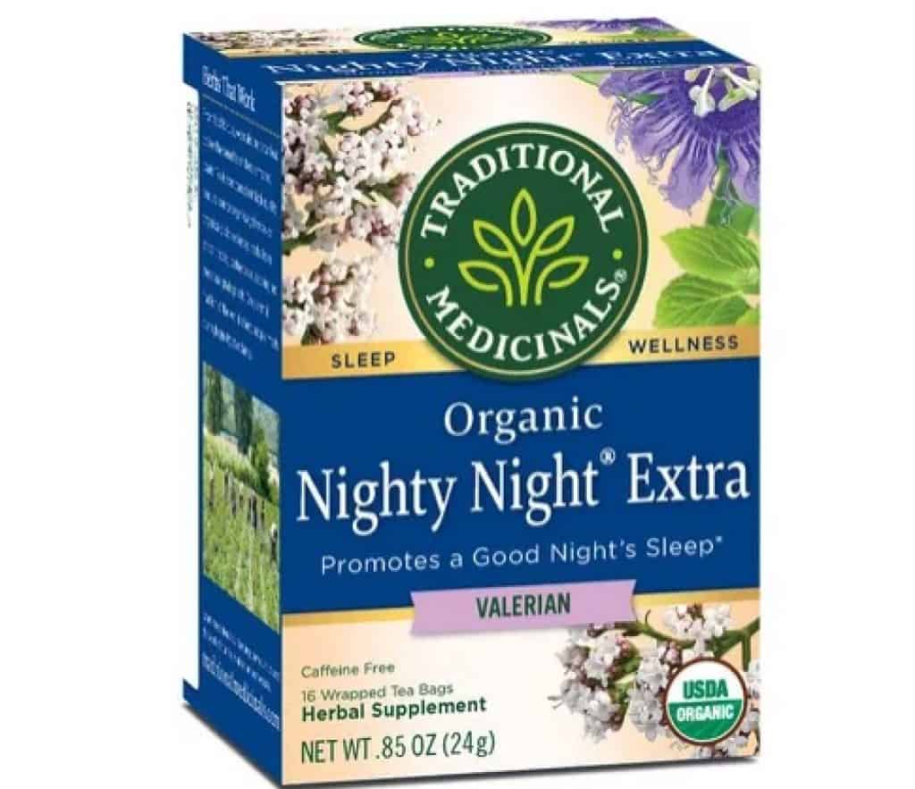 شاي Organic Nighty Night Extra Relaxation افضل شاي تلقيمه في السعودية