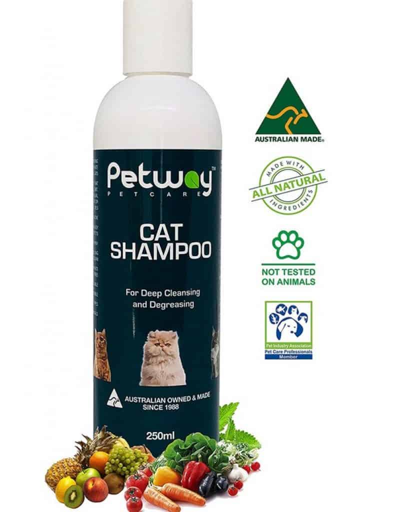 الأفضل للشعر الدهني   Petway Petcare Cat Shampoo افضل شامبو للقطط