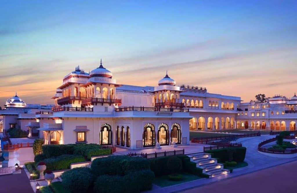 فندق Rambagh Palace - جايبور - الهند افضل 100 فندق حول العالم 