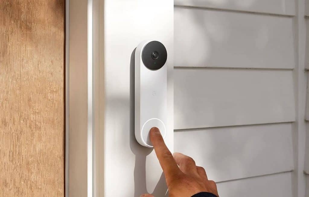 Nest Doorbell  بالبطارية أفضل جرس باب مع كاميرا