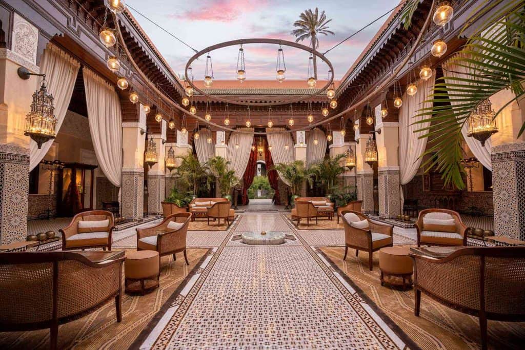رويال منصور Royal Mansour - مراكش - المغرب افضل 100 فندق حول العالم 