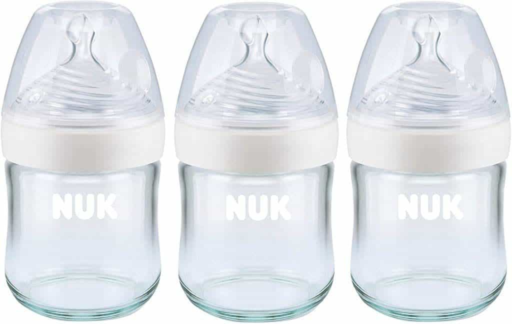 الأفضل للميزانية Nuk Simply Natural Glass افضل رضاعة زجاج للمواليد