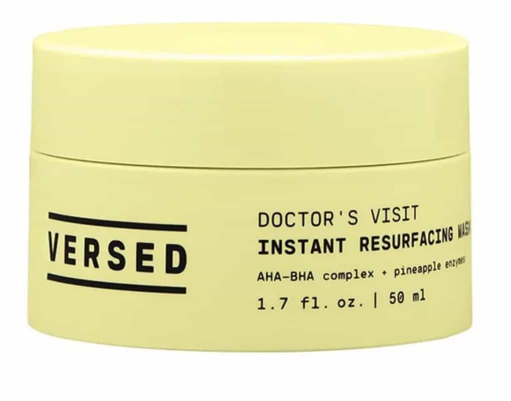 Versed Doctor's Instant Resurfacing Mask افضل سيروم فيتامين سي